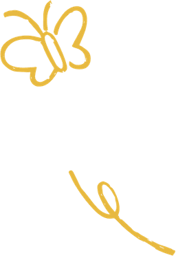 蝶々のワンポイント
